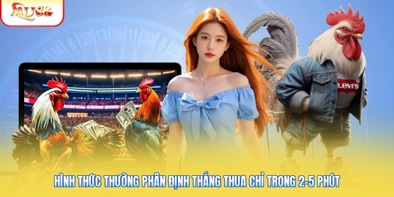 Đá Gà Cựa Dao Là Gì? Tìm Hiểu Đặc Điểm Và Thuật Ngữ Phổ Biến 2 Hình thức thường phân định thắng thua chỉ trong 2-5 phút
